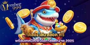 ทดลอง เล่น สล็อต ฟรี พร้อมเทคนิคเพิ่มโอกาสแตกง่าย 2025